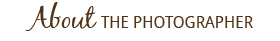 About the Photographer